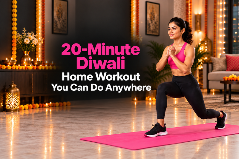 20-Minute Diwali Home Workout You Can Do Anywhere