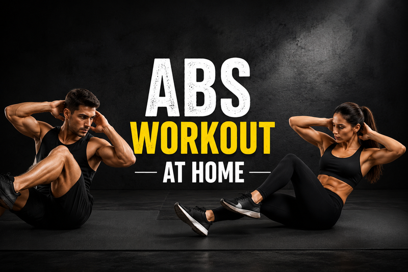 six pack workout at home