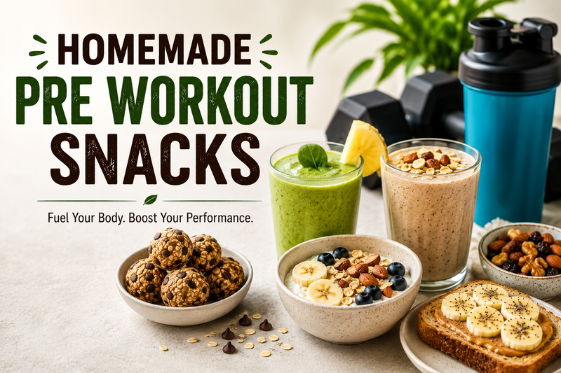 homemade pre workout snacks